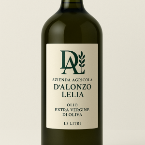 Olio EVO DOP Bottiglia da 1,5 lt